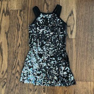 Weissman black and silver costume. Size IC